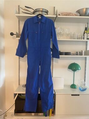 Women's cobalt Blue Utility Jumpsuit
